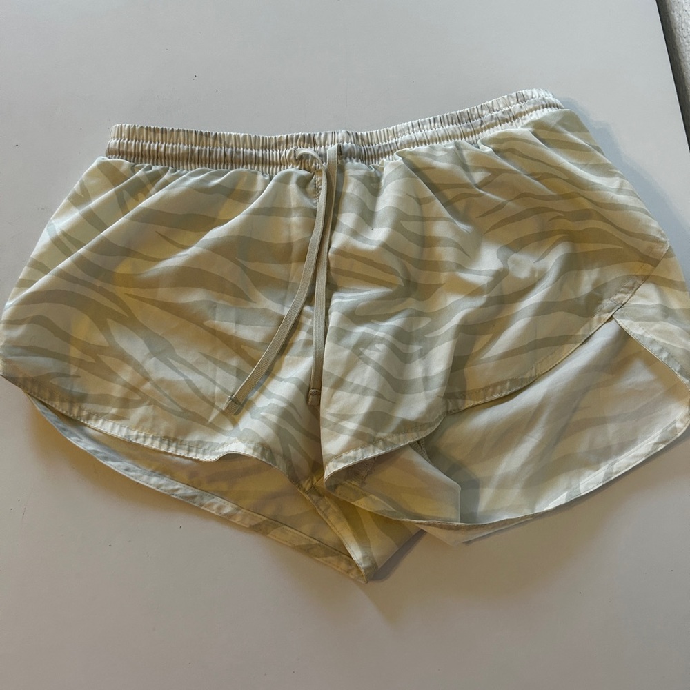 White Zebra Print Old Navy Shorts